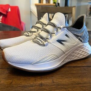 New Balance White and Gray Women's Sneakers